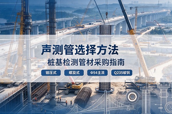 甘肃声测管选型标准