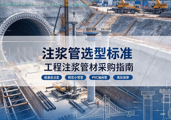 甘肃注浆管选型标准
